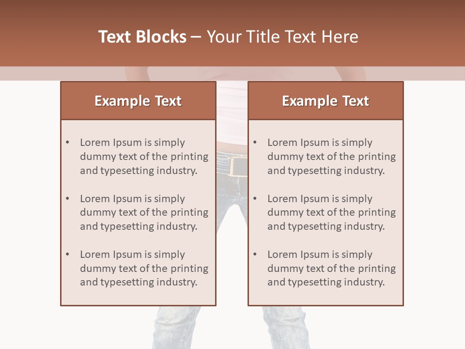 Pretty Female Looking PowerPoint Template