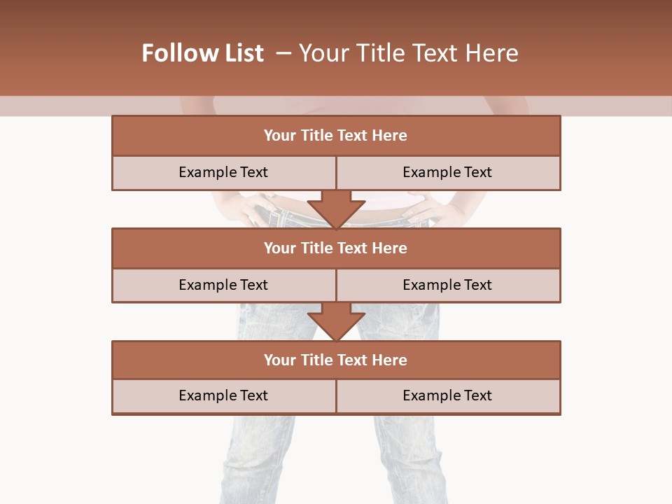 Pretty Female Looking PowerPoint Template