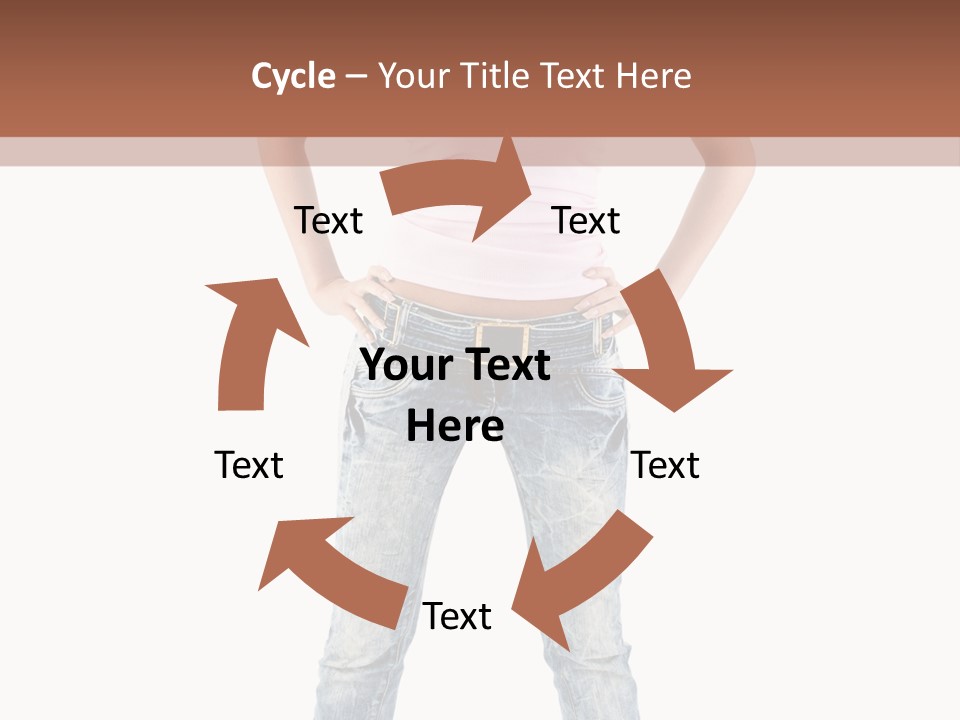 Pretty Female Looking PowerPoint Template