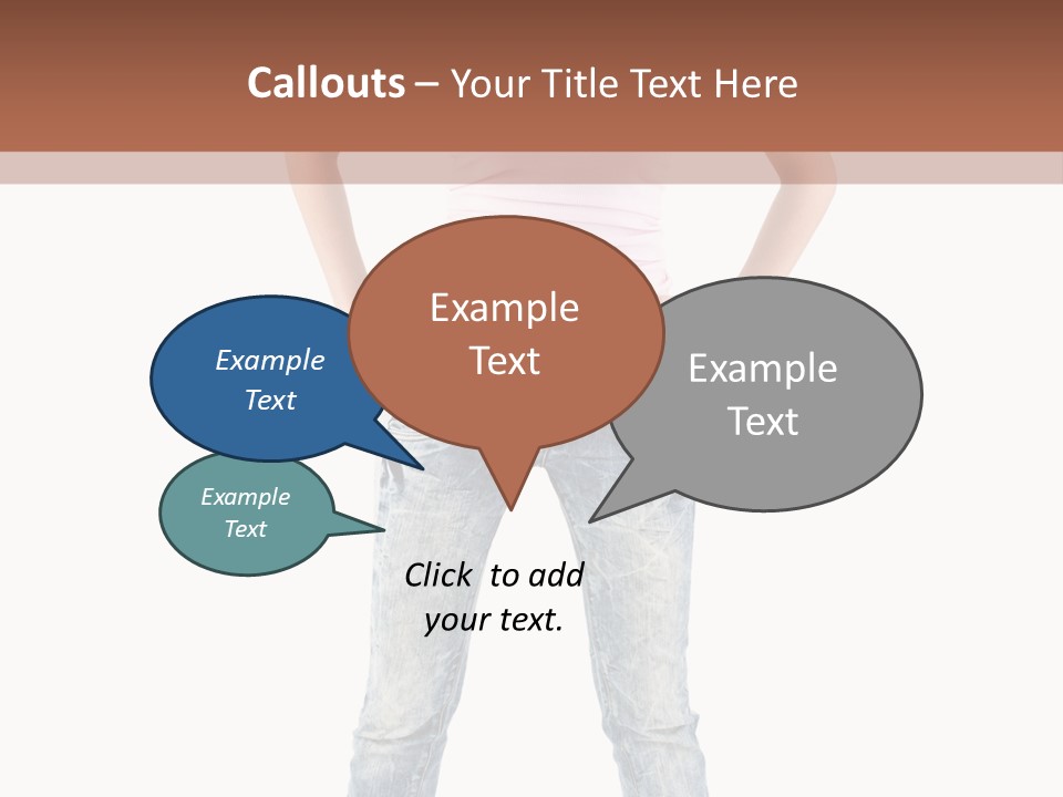Pretty Female Looking PowerPoint Template