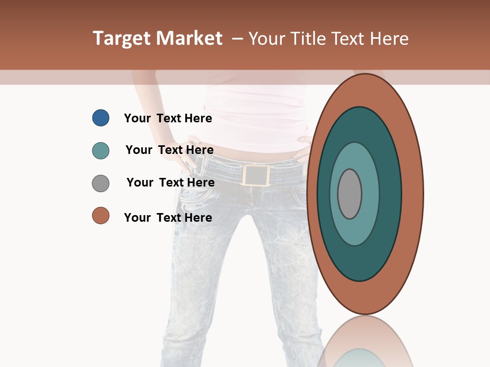 Pretty Female Looking PowerPoint Template