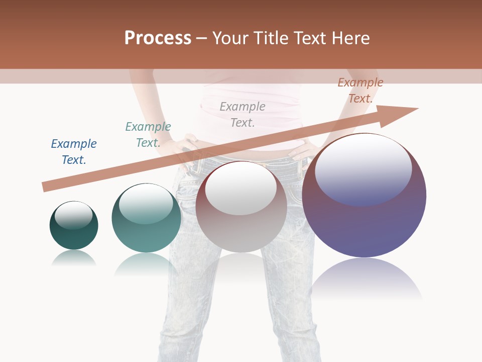 Pretty Female Looking PowerPoint Template