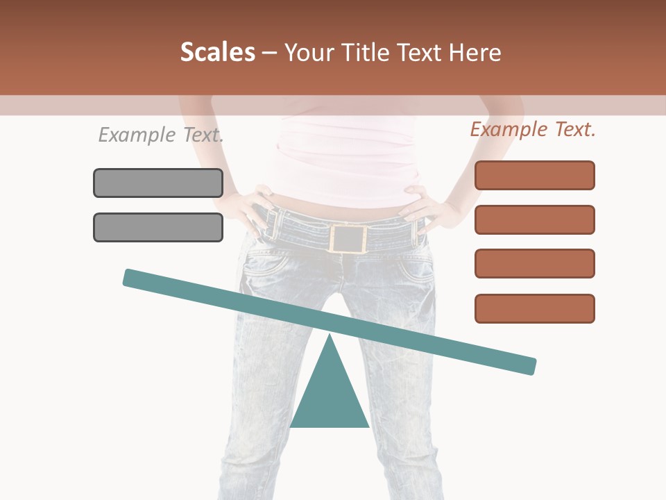 Pretty Female Looking PowerPoint Template