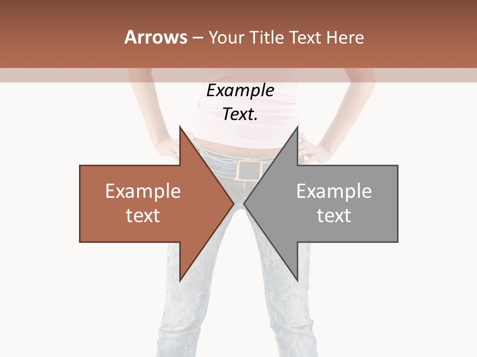 Pretty Female Looking PowerPoint Template