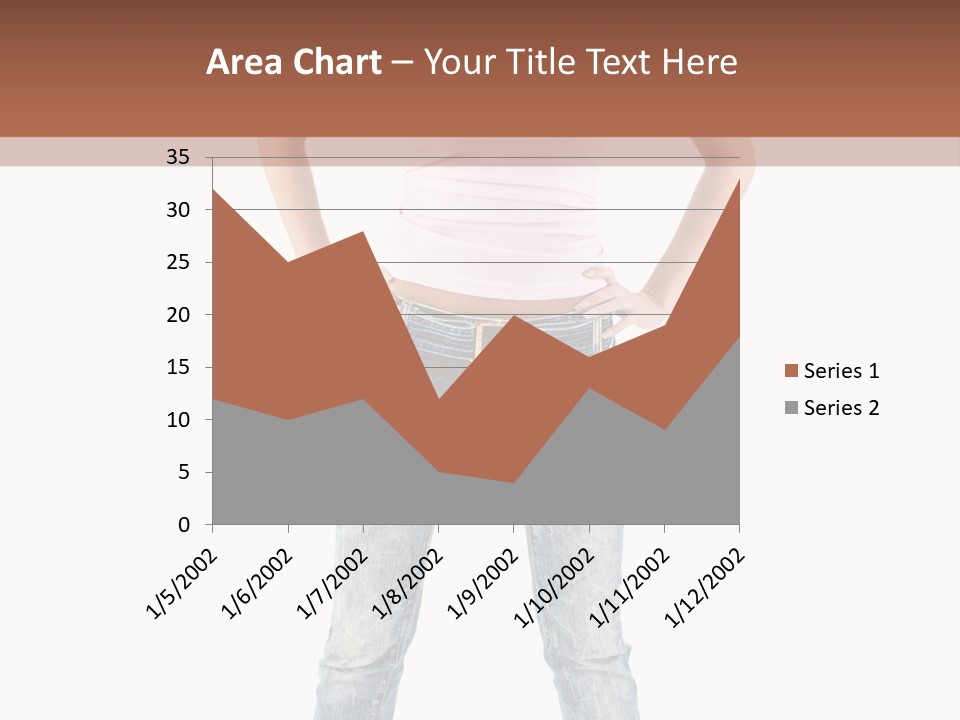Pretty Female Looking PowerPoint Template