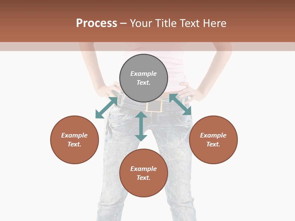 Pretty Female Looking PowerPoint Template