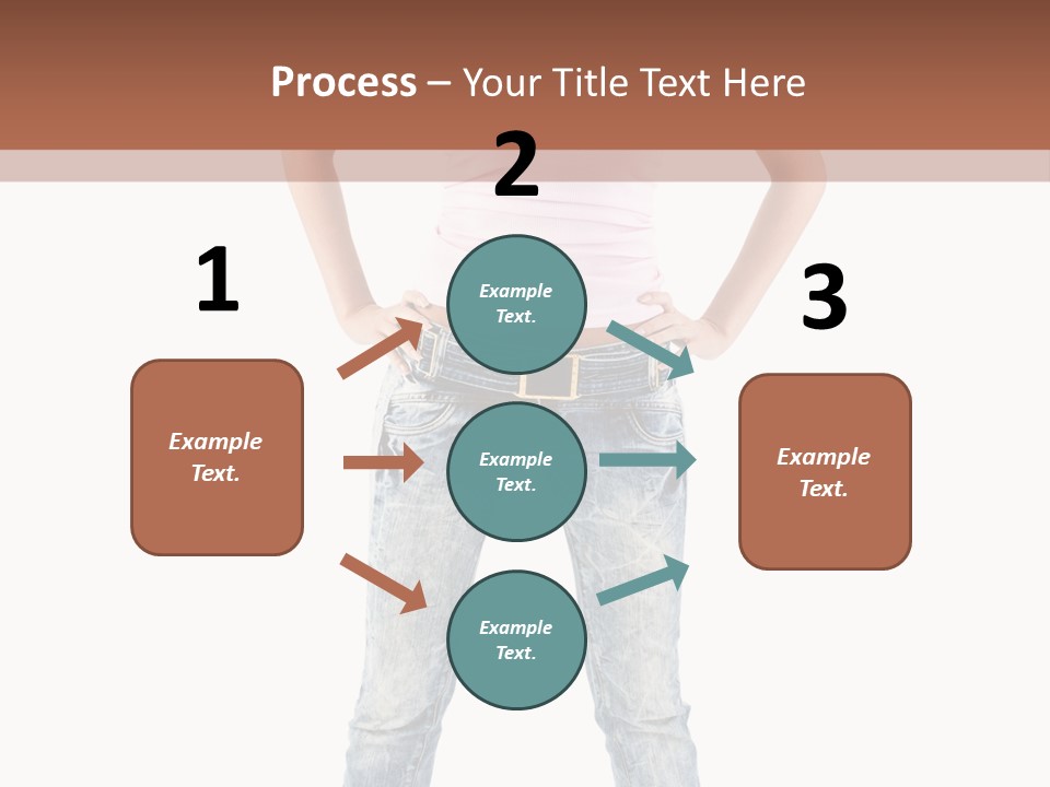 Pretty Female Looking PowerPoint Template