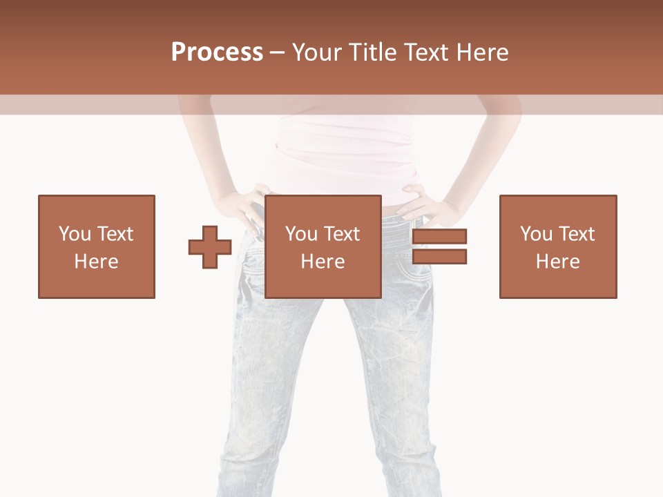 Pretty Female Looking PowerPoint Template