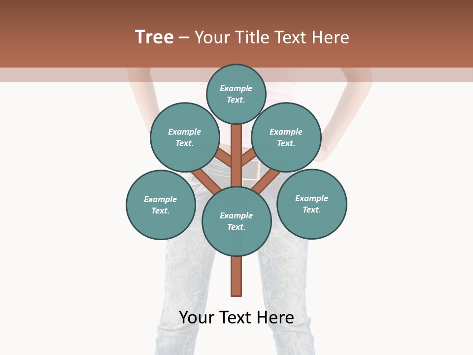 Pretty Female Looking PowerPoint Template