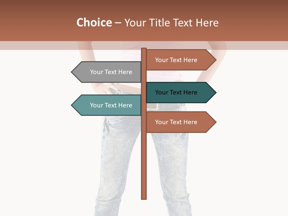Pretty Female Looking PowerPoint Template