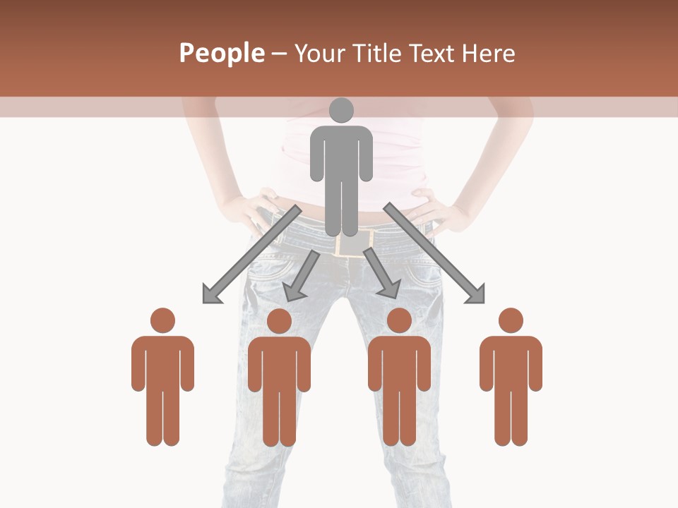 Pretty Female Looking PowerPoint Template