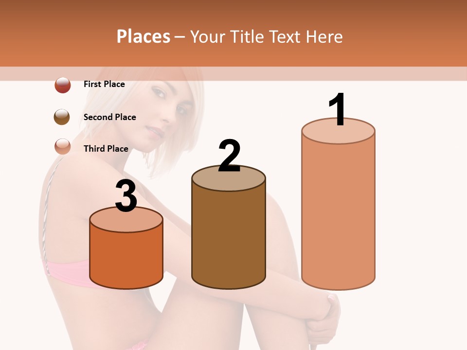 Nude Girl View PowerPoint Template