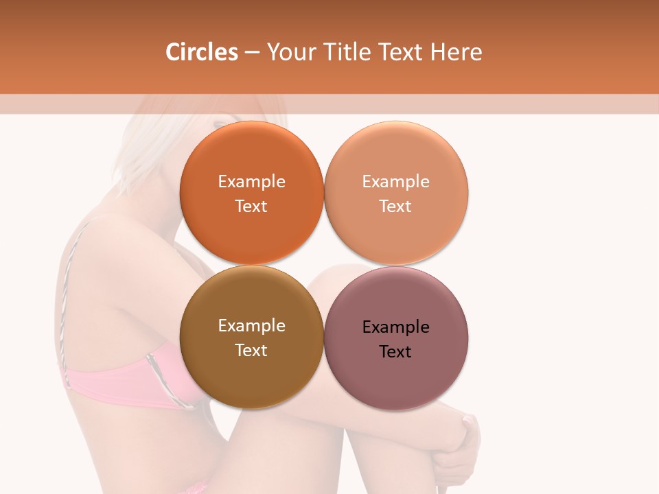 Nude Girl View PowerPoint Template