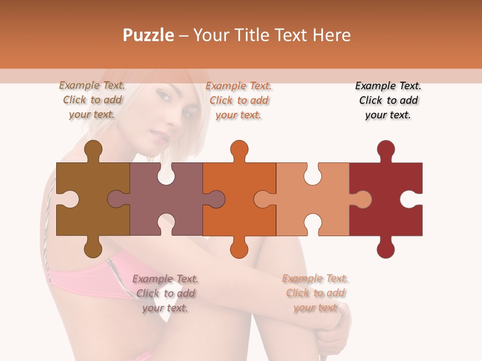 Nude Girl View PowerPoint Template