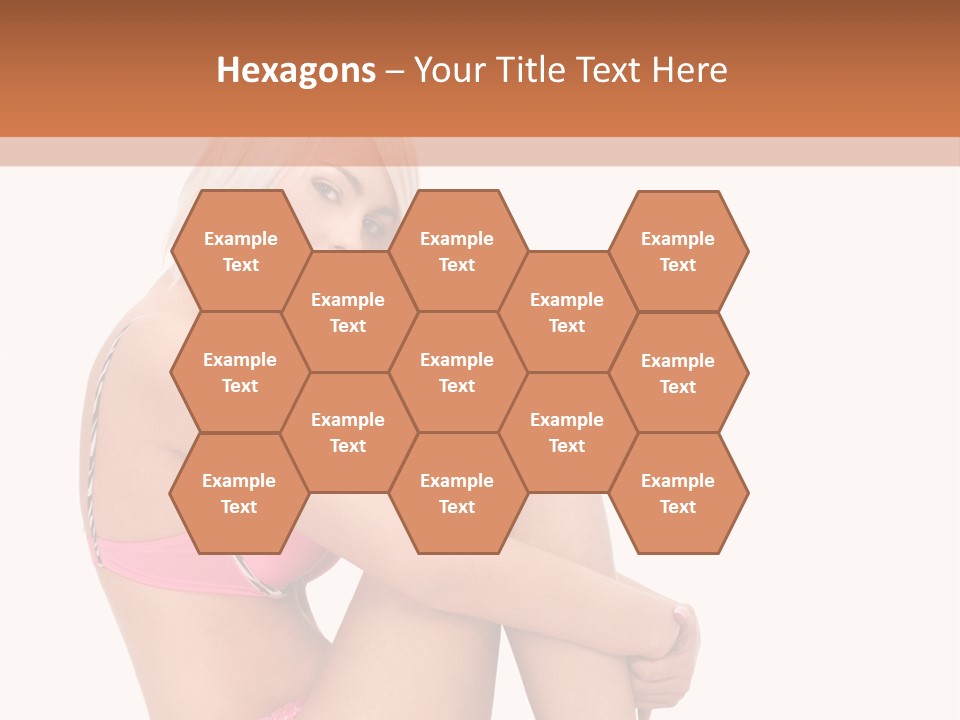 Nude Girl View PowerPoint Template