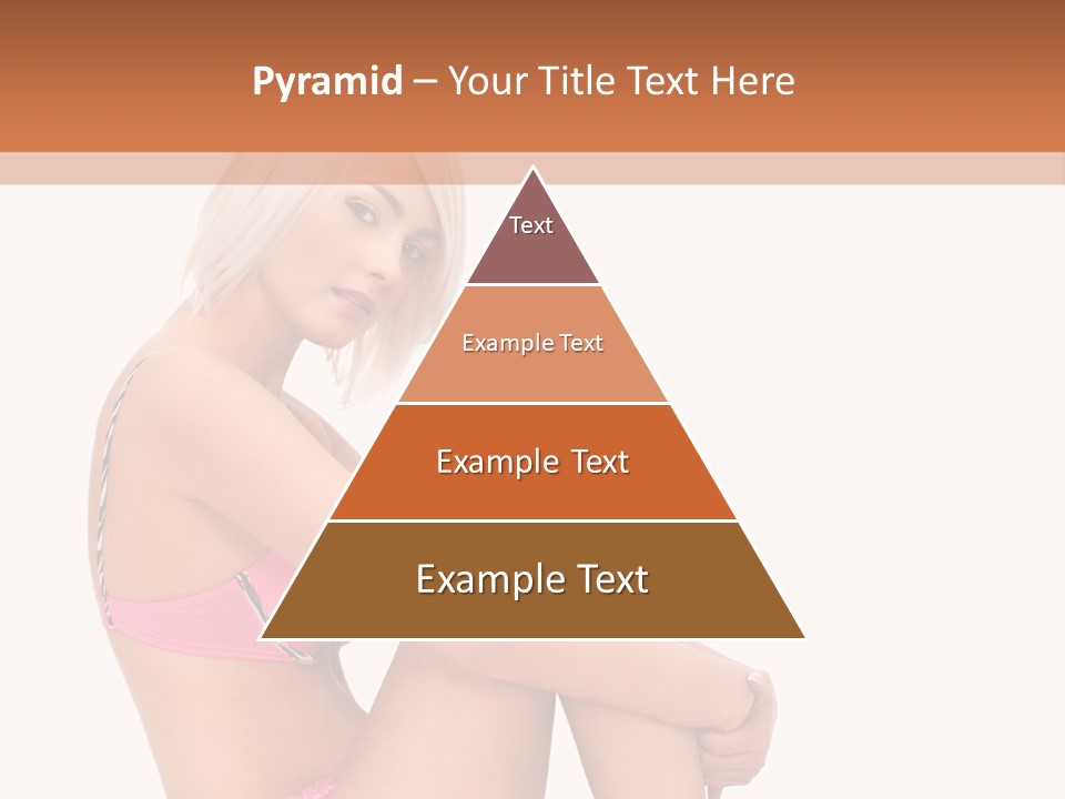 Nude Girl View PowerPoint Template