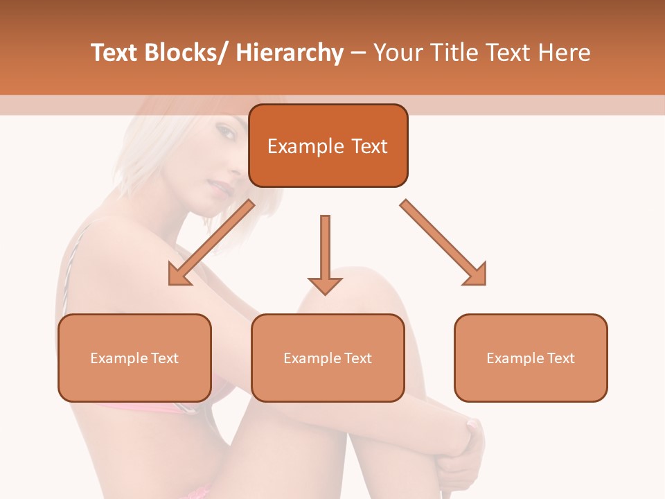 Nude Girl View PowerPoint Template