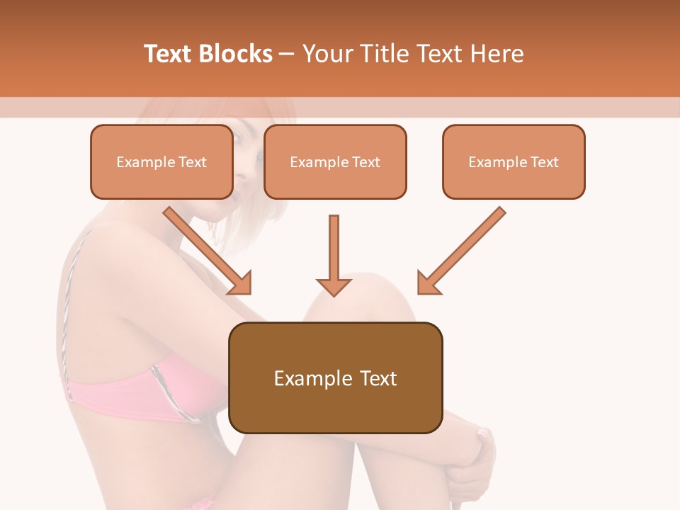 Nude Girl View PowerPoint Template