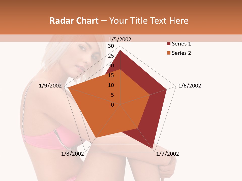 Nude Girl View PowerPoint Template