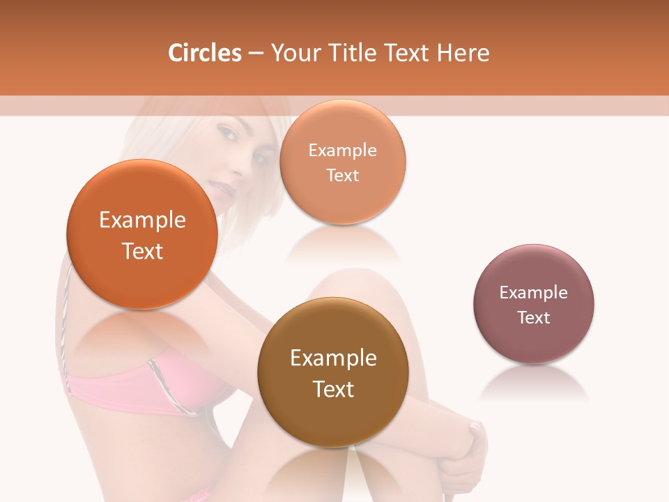 Nude Girl View PowerPoint Template