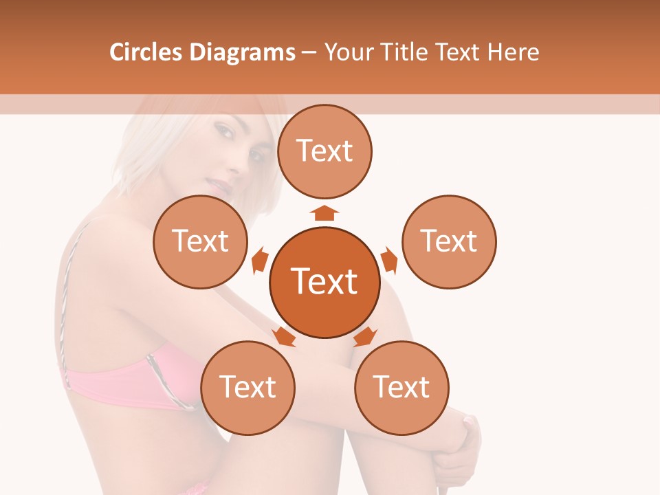 Nude Girl View PowerPoint Template