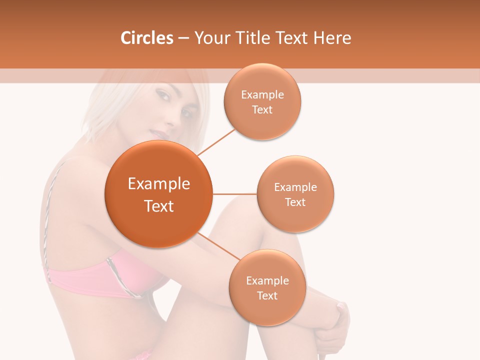 Nude Girl View PowerPoint Template