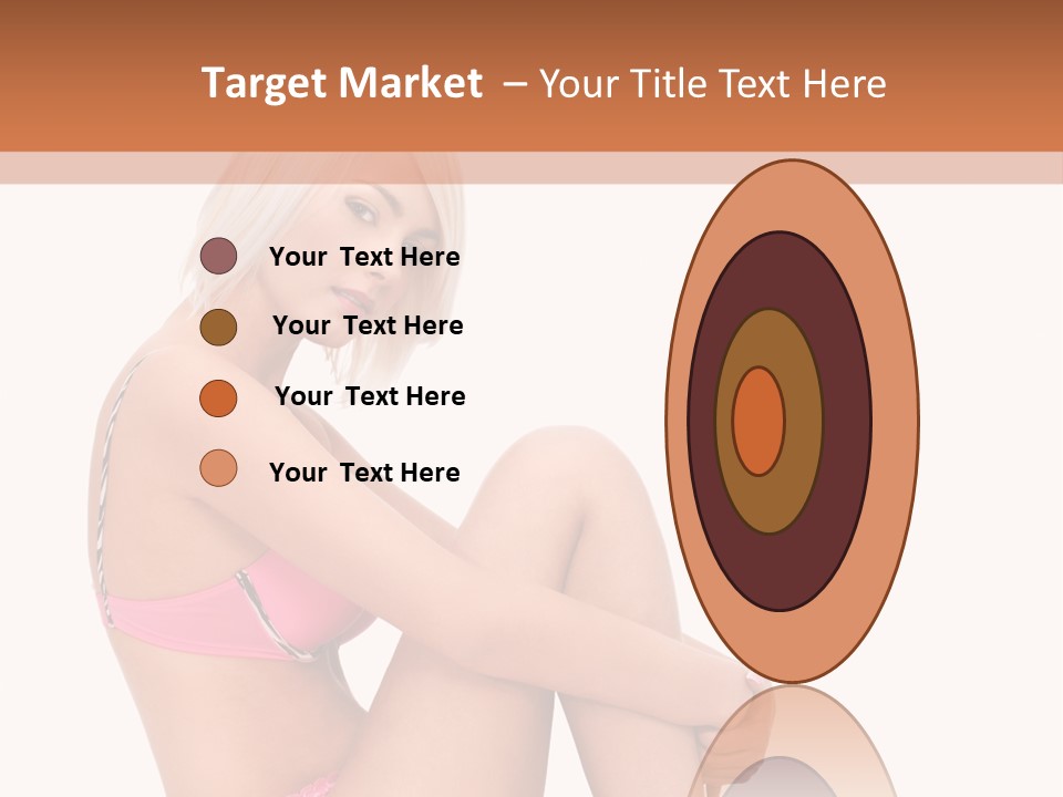 Nude Girl View PowerPoint Template