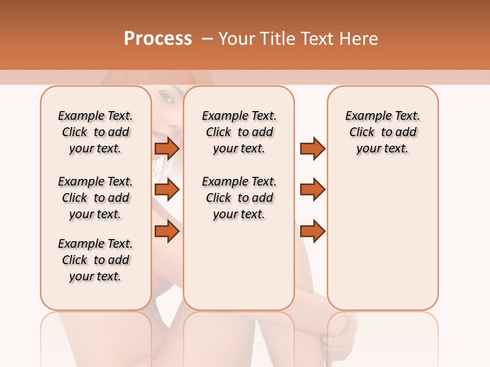 Nude Girl View PowerPoint Template