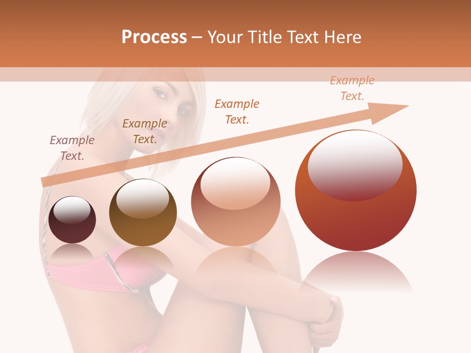 Nude Girl View PowerPoint Template