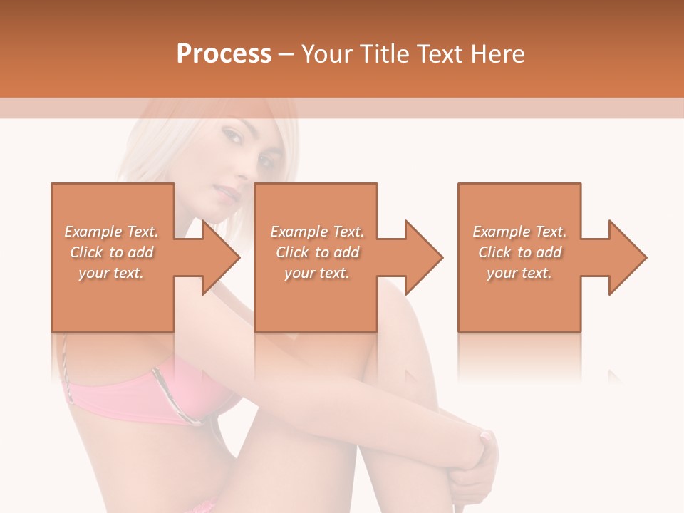 Nude Girl View PowerPoint Template