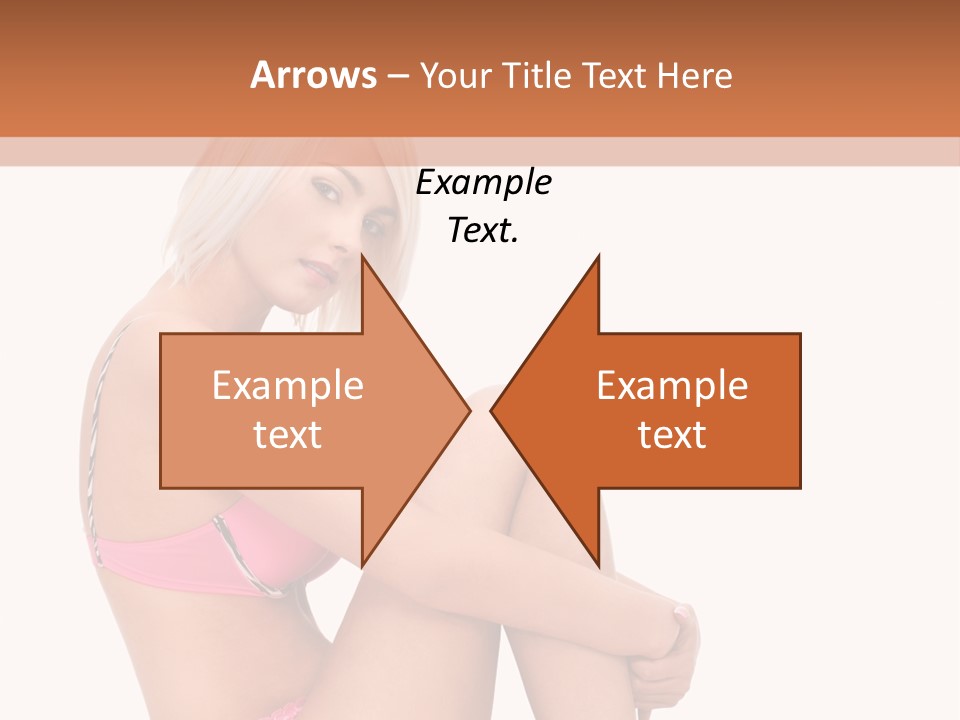 Nude Girl View PowerPoint Template