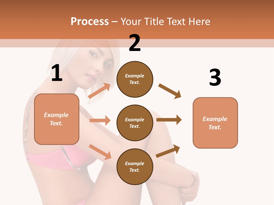 Nude Girl View PowerPoint Template