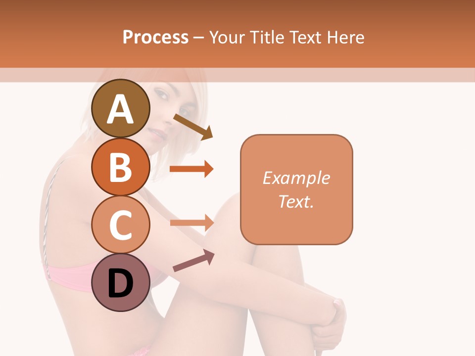Nude Girl View PowerPoint Template