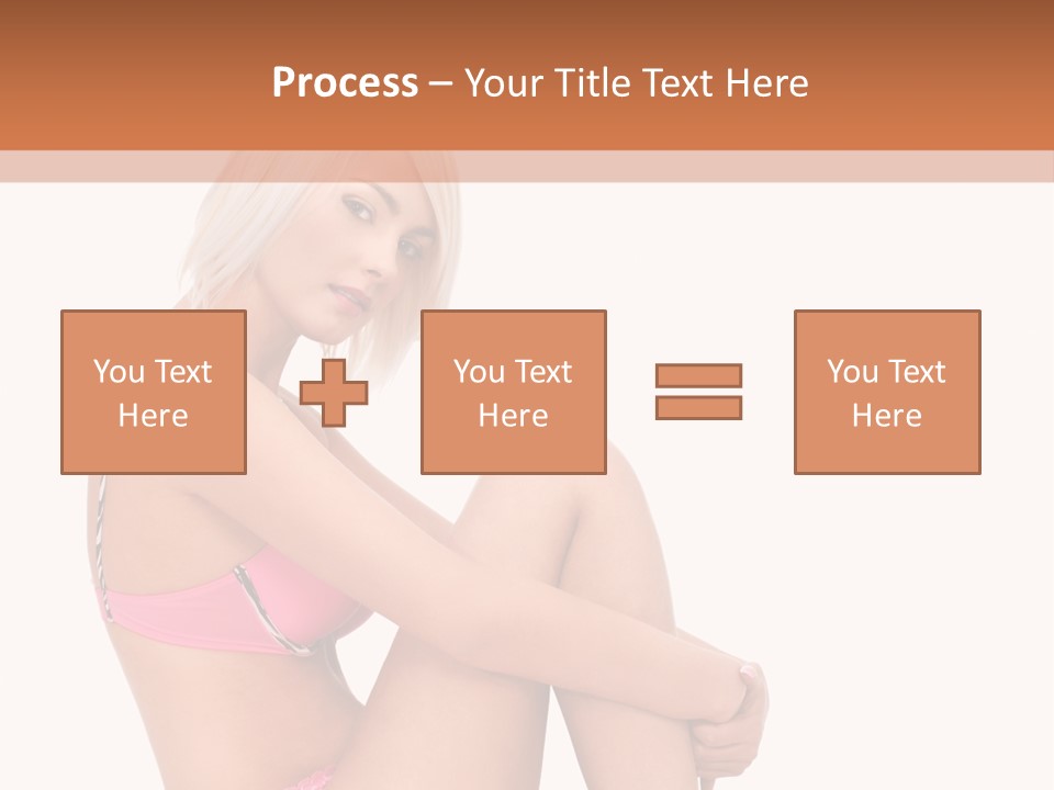 Nude Girl View PowerPoint Template