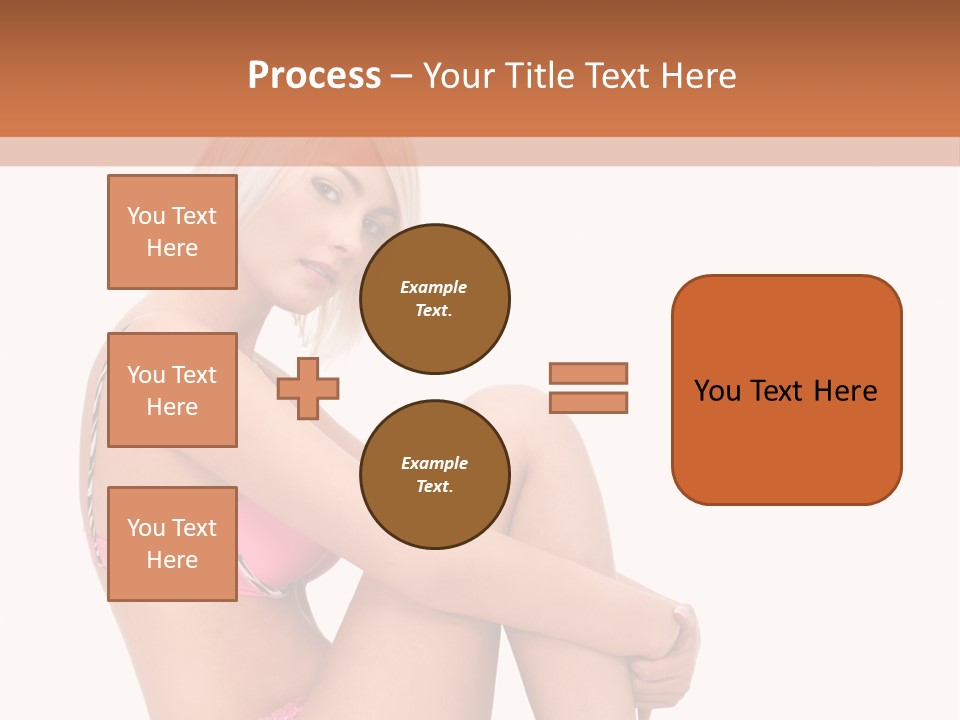 Nude Girl View PowerPoint Template