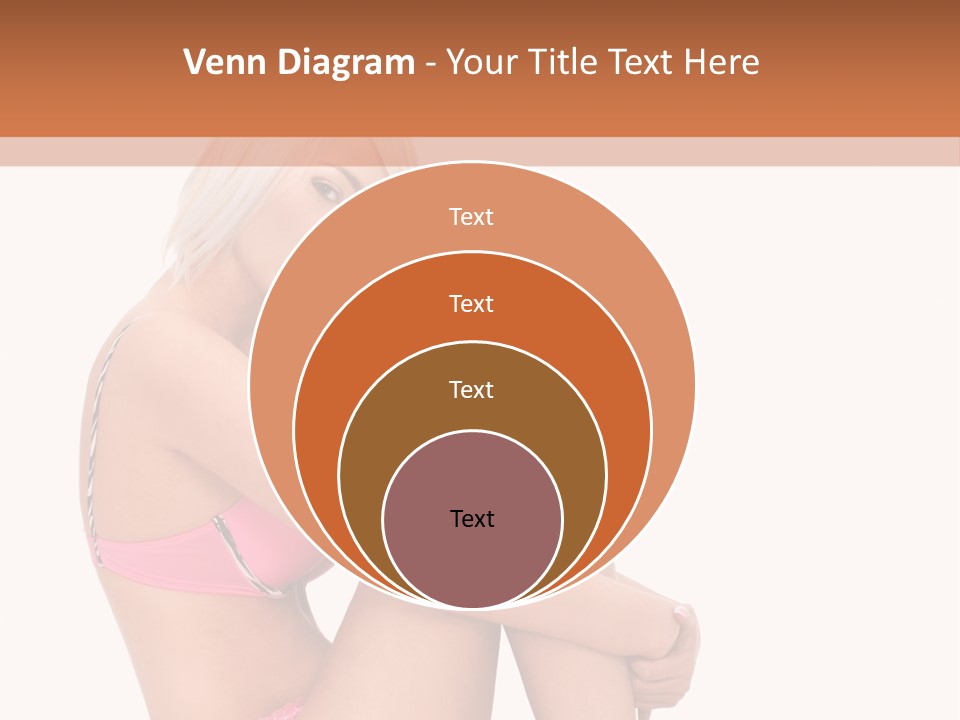 Nude Girl View PowerPoint Template
