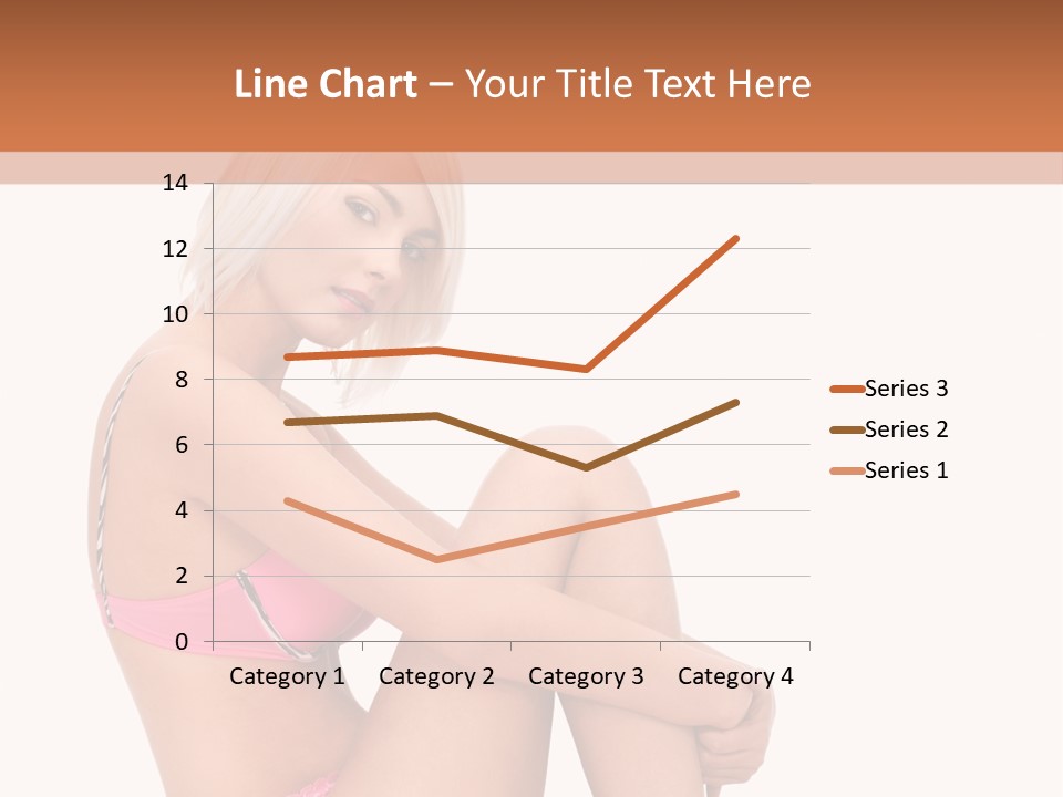 Nude Girl View PowerPoint Template