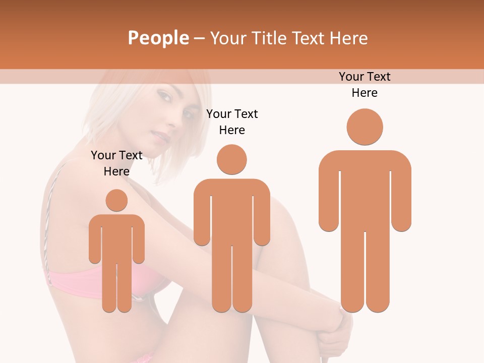 Nude Girl View PowerPoint Template