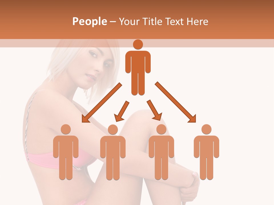 Nude Girl View PowerPoint Template