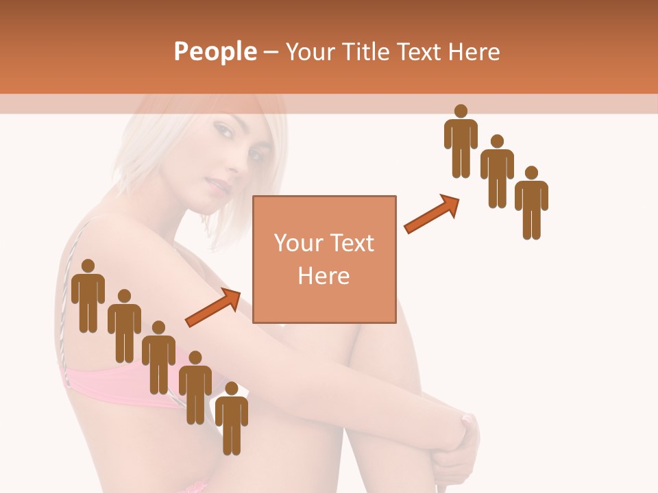 Nude Girl View PowerPoint Template