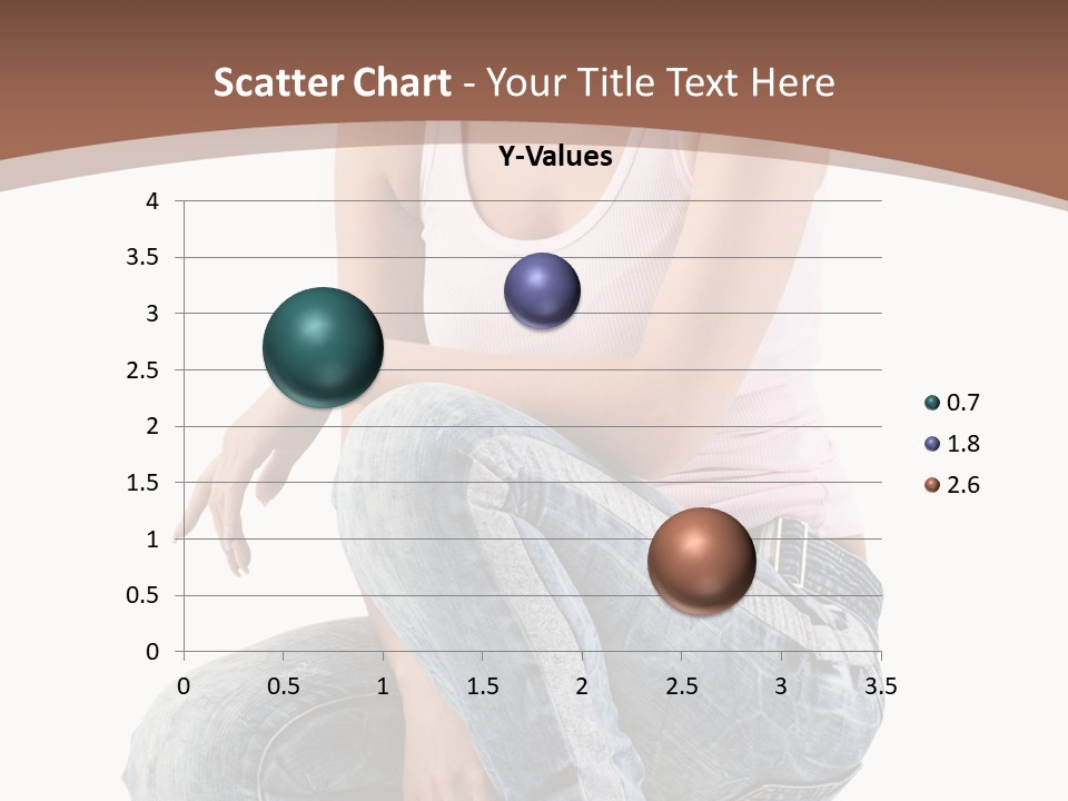 Contemporary Style Blonde PowerPoint Template