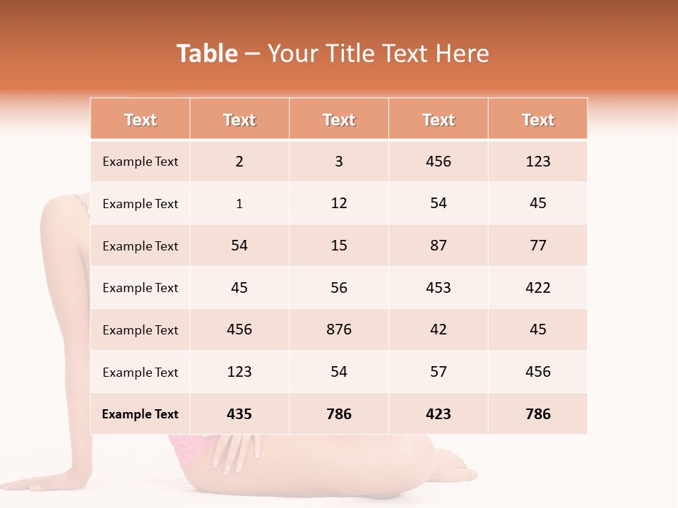 Rose Studio Body PowerPoint Template