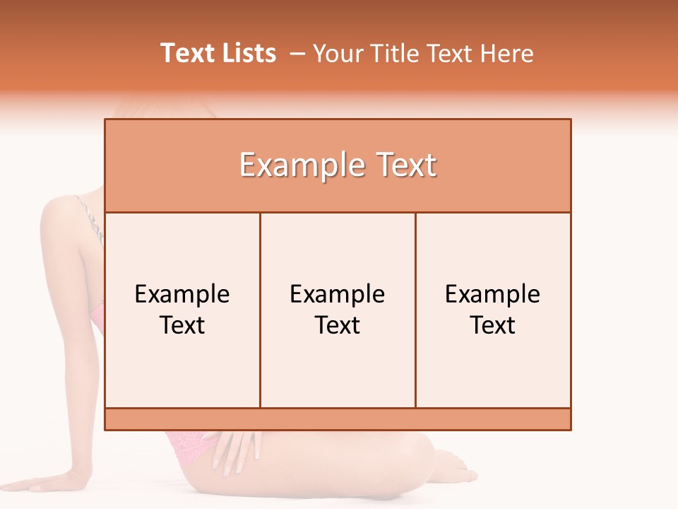 Rose Studio Body PowerPoint Template