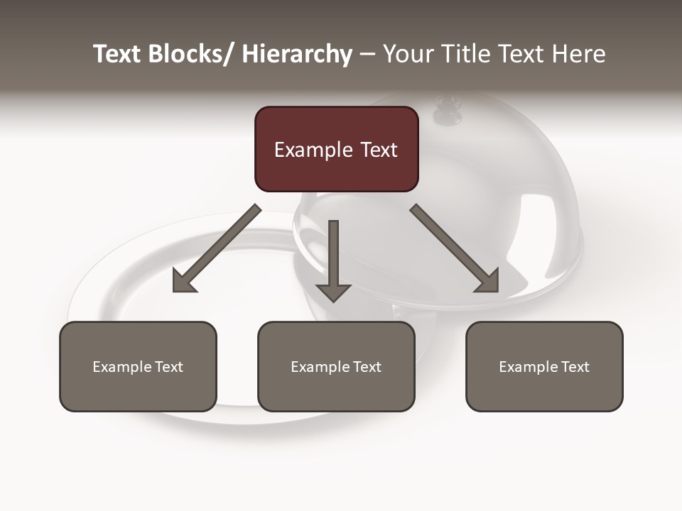 Dinner Plate Silver PowerPoint Template