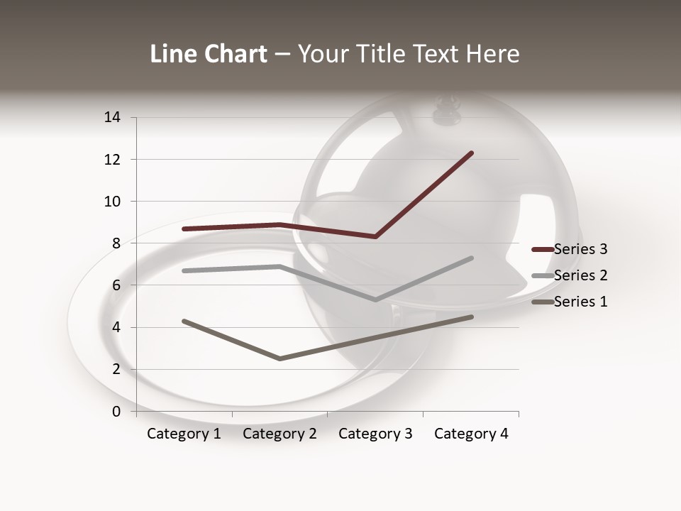 Dinner Plate Silver PowerPoint Template