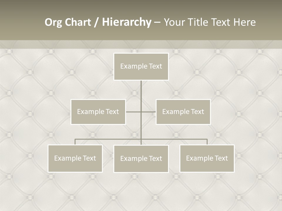 Interior Rhomb Fashion PowerPoint Template