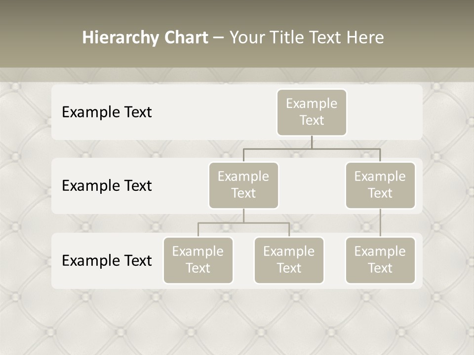 Interior Rhomb Fashion PowerPoint Template