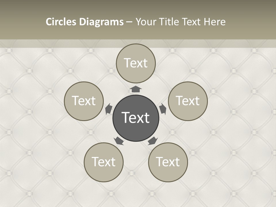 Interior Rhomb Fashion PowerPoint Template