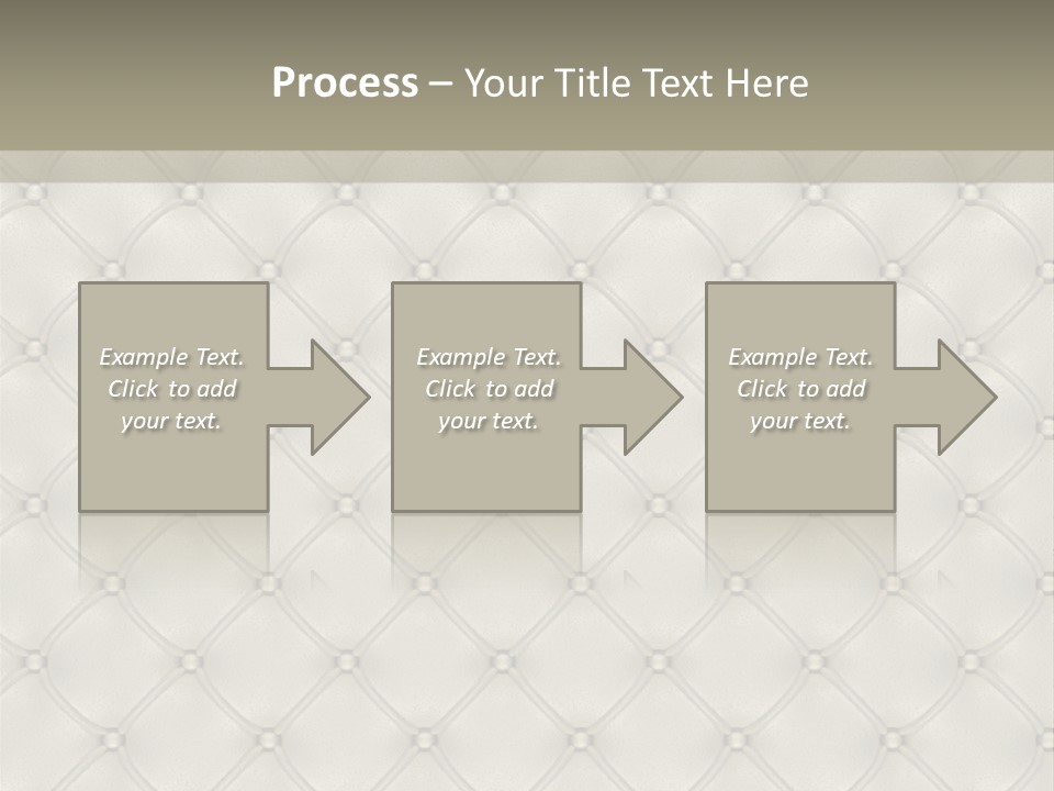 Interior Rhomb Fashion PowerPoint Template