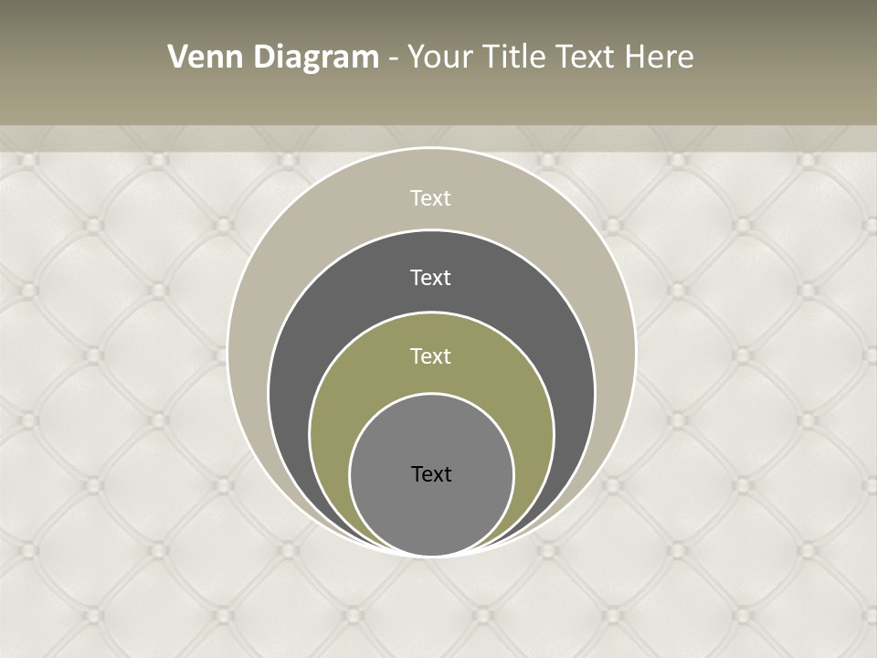 Interior Rhomb Fashion PowerPoint Template